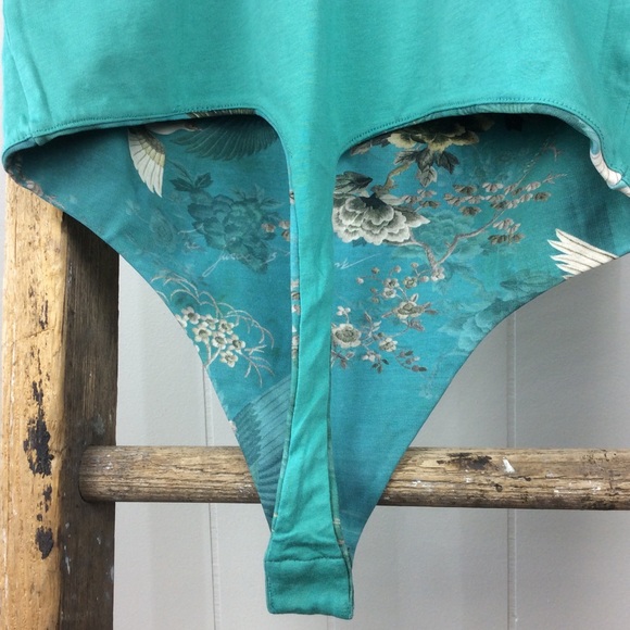 All Saints Layla Rejuvenate Bodysuit Khaki Green - Picture 8 of 8